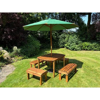 Knights Garden Patio Dining Set by Charles Taylor - 6 Seats