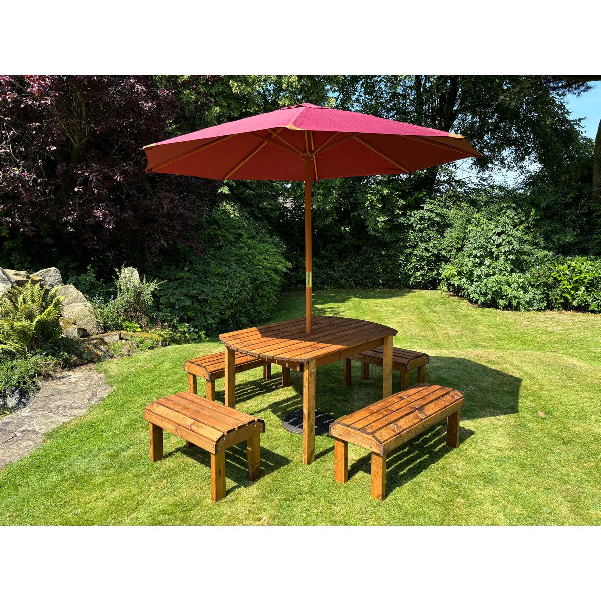 Knights Garden Patio Dining Set by Charles Taylor - 6 Seats