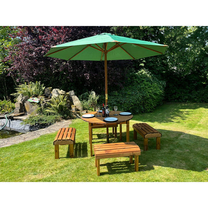 Knights Garden Patio Dining Set by Charles Taylor - 4 Seats