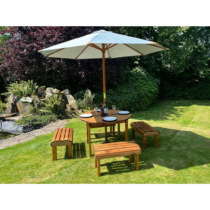 Knights Garden Patio Dining Set by Charles Taylor - 4 Seats