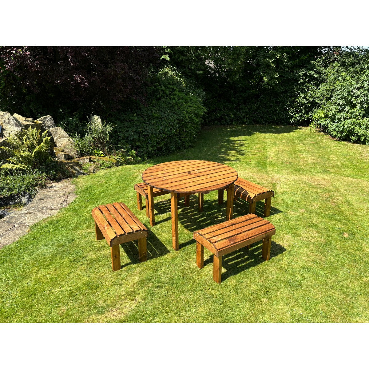 Knights Garden Patio Dining Set by Charles Taylor - 4 Seats