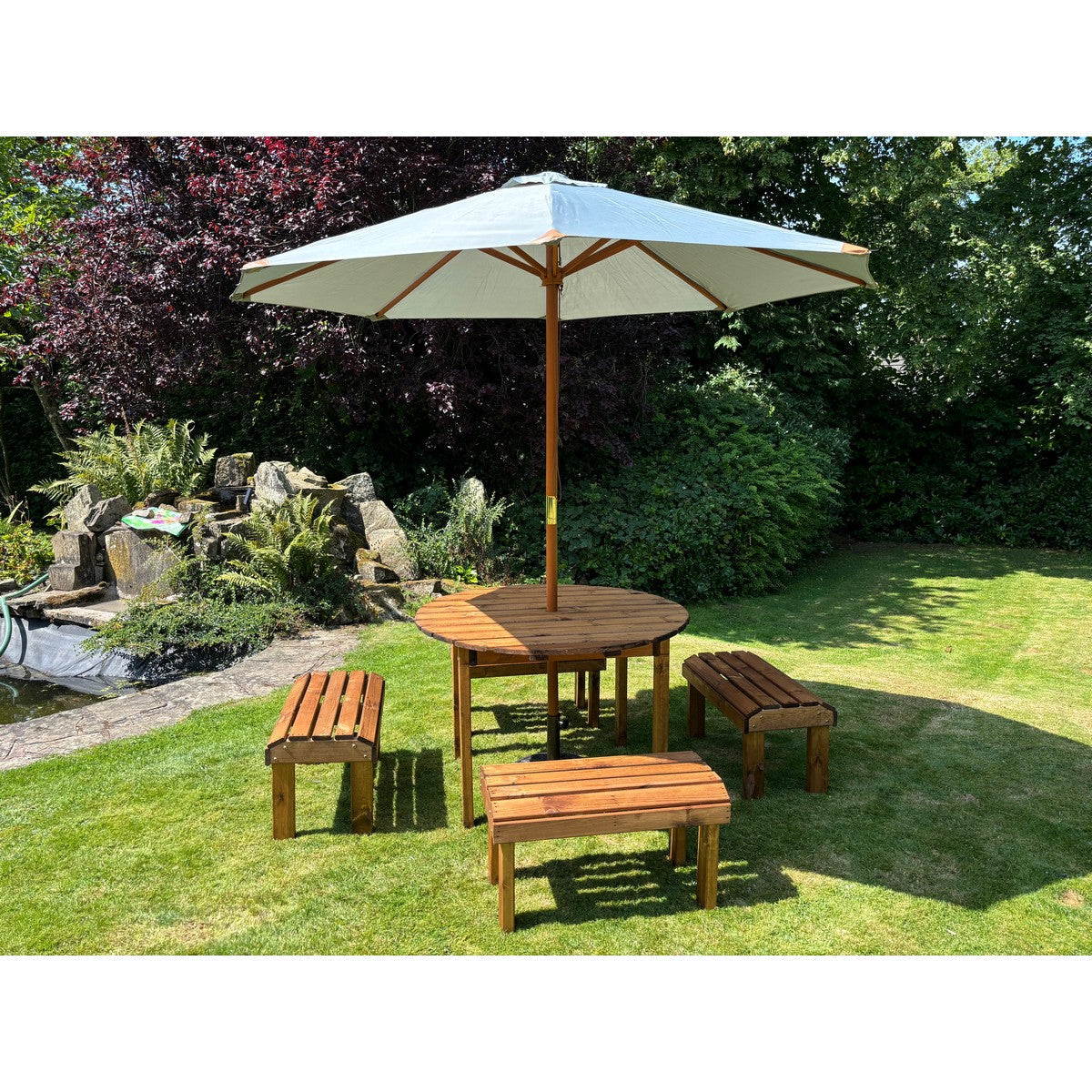 Knights Garden Patio Dining Set by Charles Taylor - 4 Seats