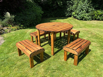 Knights Garden Patio Dining Set by Charles Taylor - 4 Seats