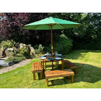 Knights Garden Patio Dining Set by Charles Taylor - 8 Seats