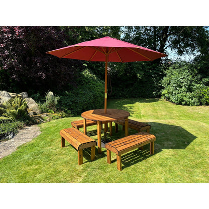 Knights Garden Patio Dining Set by Charles Taylor - 8 Seats