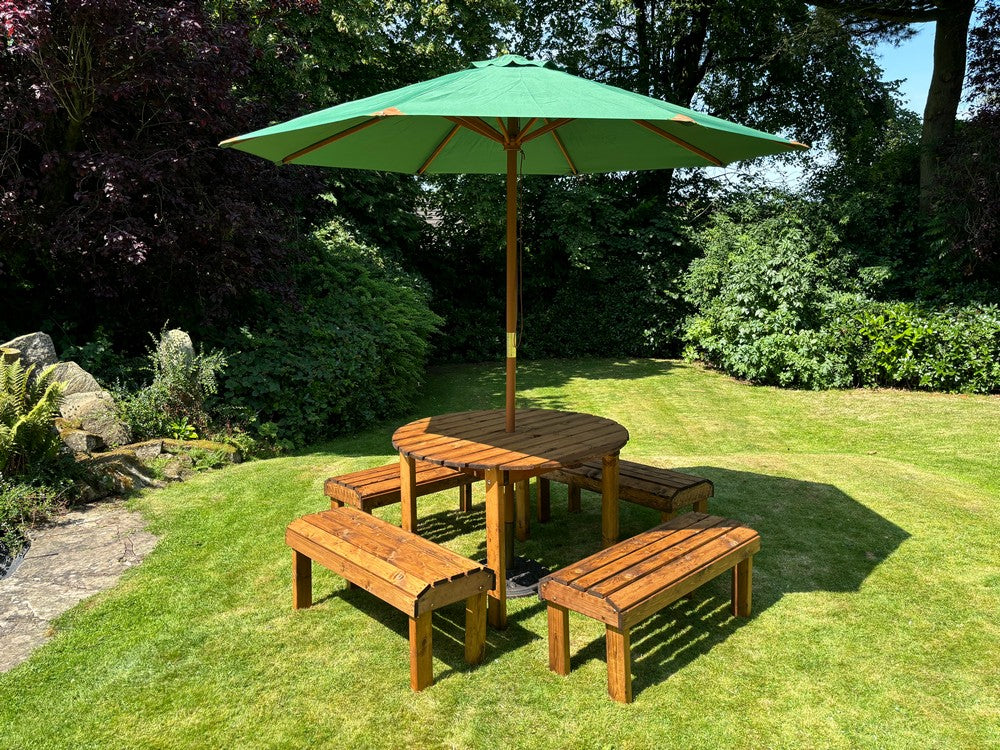 Knights Garden Patio Dining Set by Charles Taylor - 8 Seats