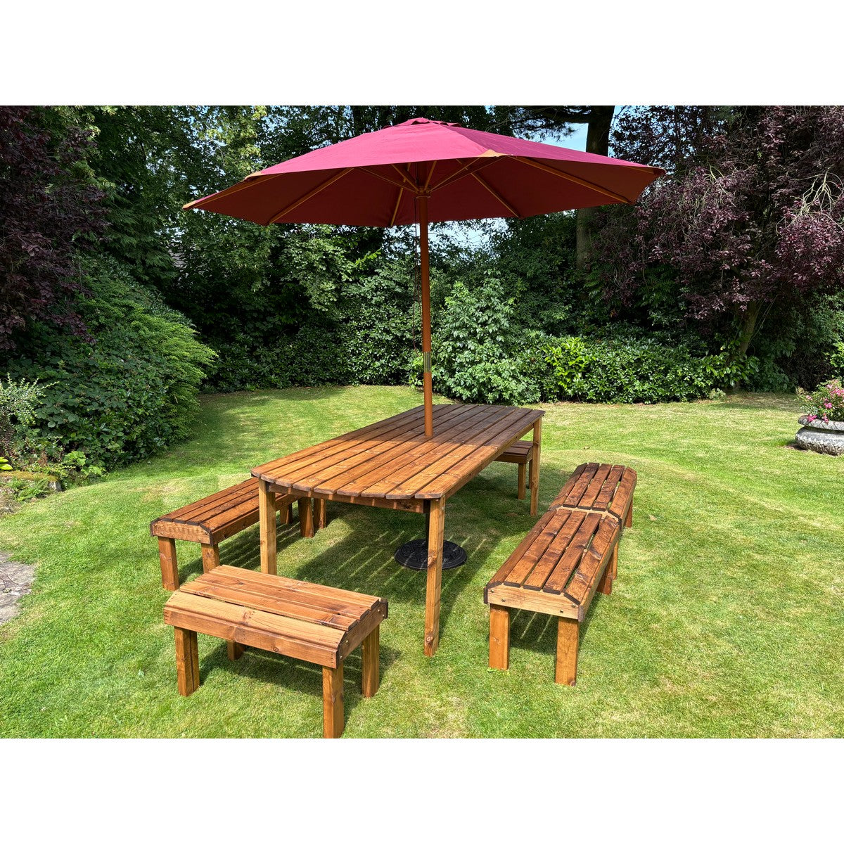 Knights Garden Patio Dining Set by Charles Taylor - 10 Seats