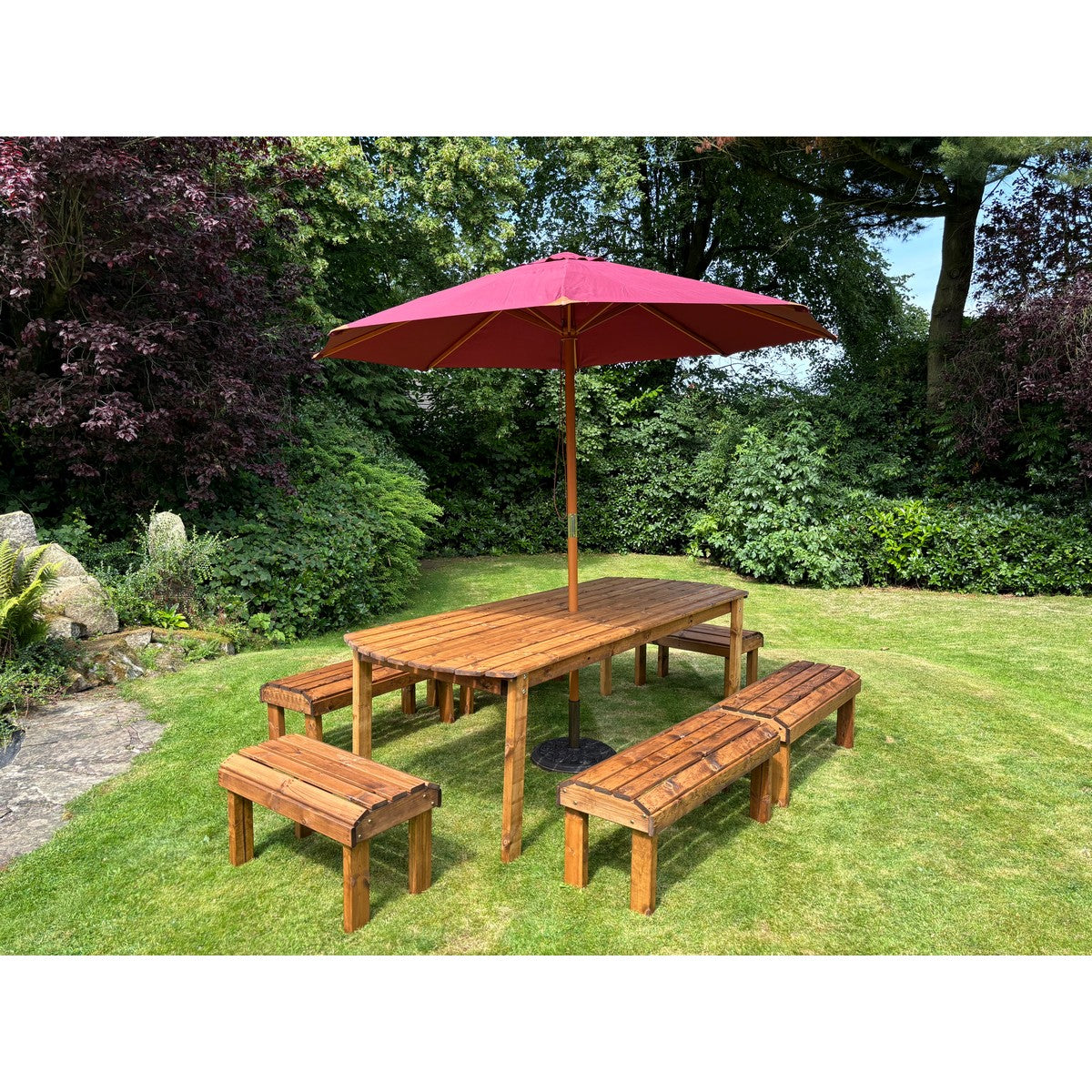 Knights Garden Patio Dining Set by Charles Taylor - 10 Seats