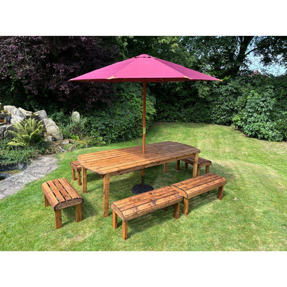 Knights Garden Patio Dining Set by Charles Taylor - 10 Seats