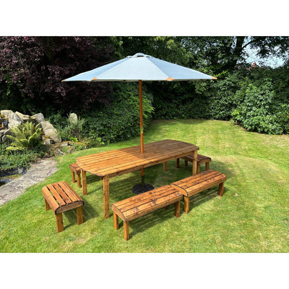 Knights Garden Patio Dining Set by Charles Taylor - 10 Seats