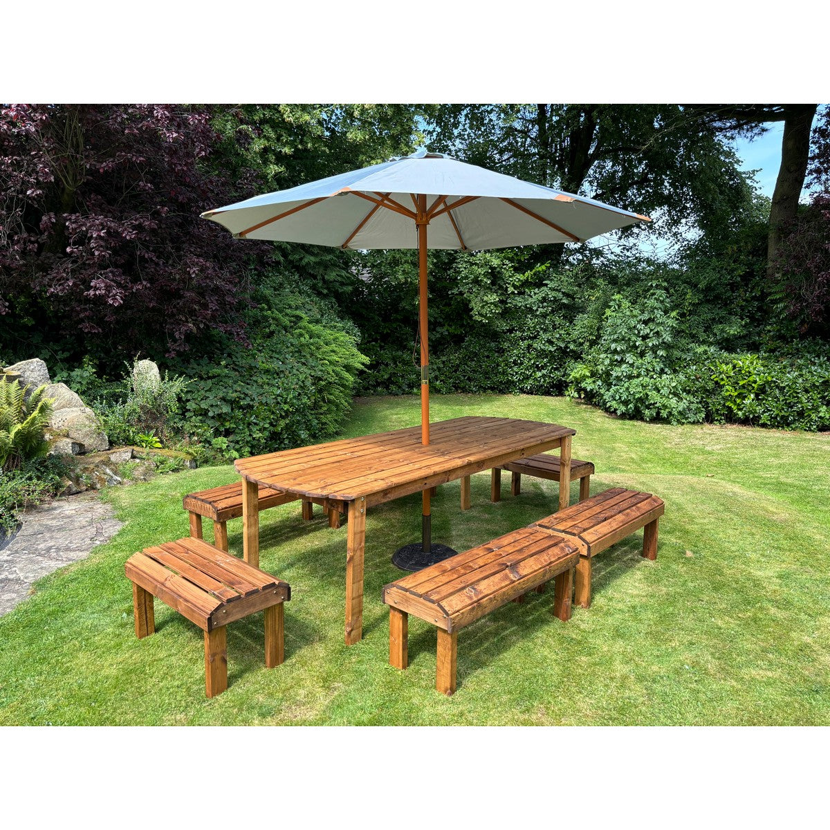 Knights Garden Patio Dining Set by Charles Taylor - 10 Seats