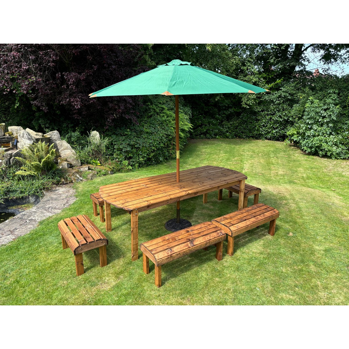 Knights Garden Patio Dining Set by Charles Taylor - 10 Seats