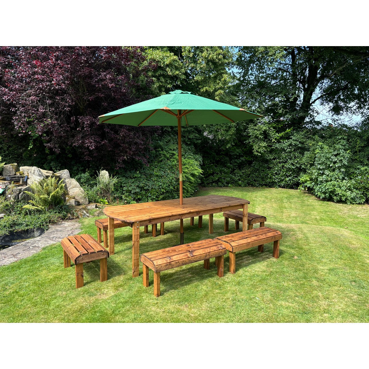 Knights Garden Patio Dining Set by Charles Taylor - 10 Seats