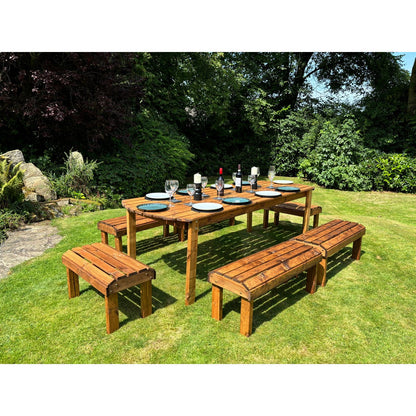 Knights Garden Patio Dining Set by Charles Taylor - 10 Seats