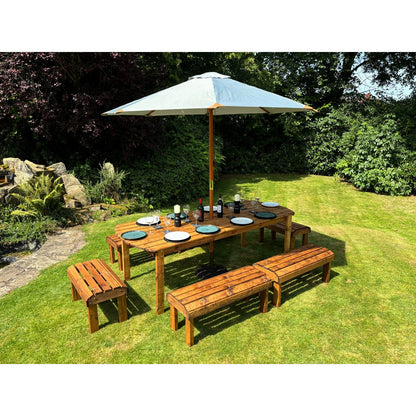 Knights Garden Patio Dining Set by Charles Taylor - 10 Seats