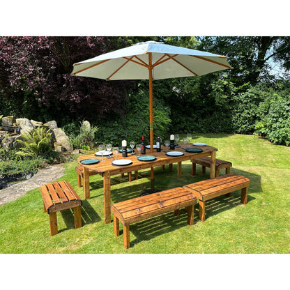 Knights Garden Patio Dining Set by Charles Taylor - 10 Seats