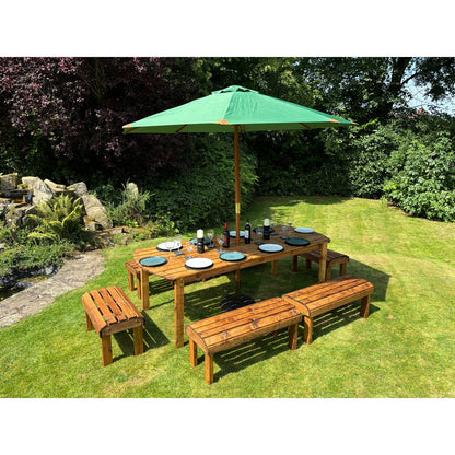 Knights Garden Patio Dining Set by Charles Taylor - 10 Seats