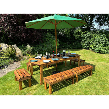 Knights Garden Patio Dining Set by Charles Taylor - 10 Seats