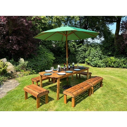 Knights Garden Patio Dining Set by Charles Taylor - 10 Seats