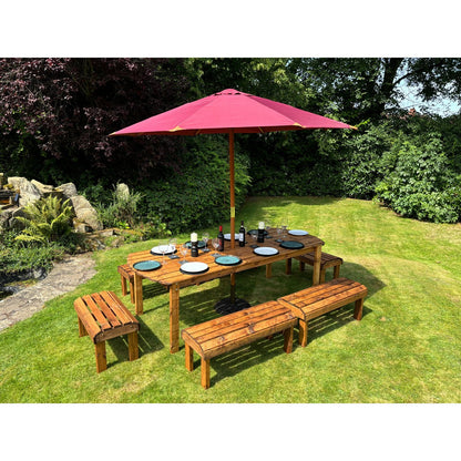 Knights Garden Patio Dining Set by Charles Taylor - 10 Seats