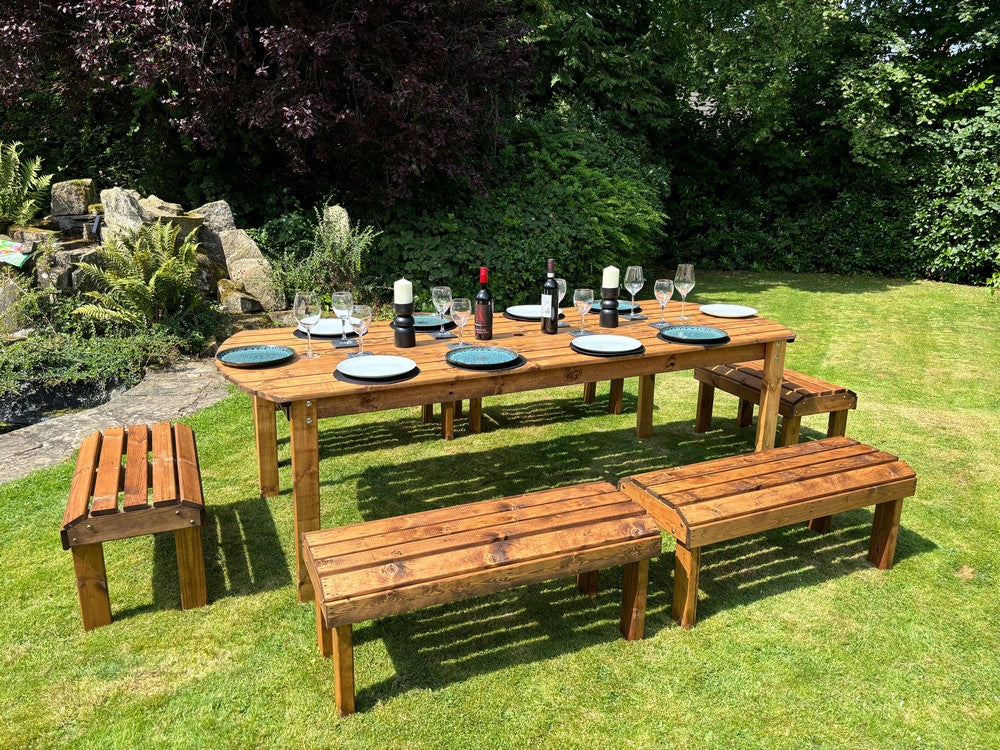 Knights Garden Patio Dining Set by Charles Taylor - 10 Seats