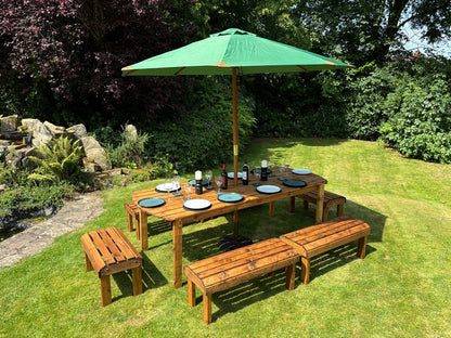 Knights Garden Patio Dining Set by Charles Taylor - 10 Seats