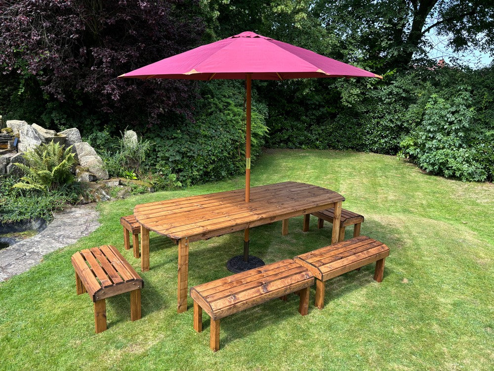 Knights Garden Patio Dining Set by Charles Taylor - 10 Seats