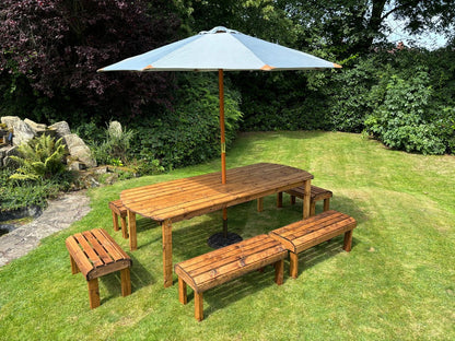 Knights Garden Patio Dining Set by Charles Taylor - 10 Seats