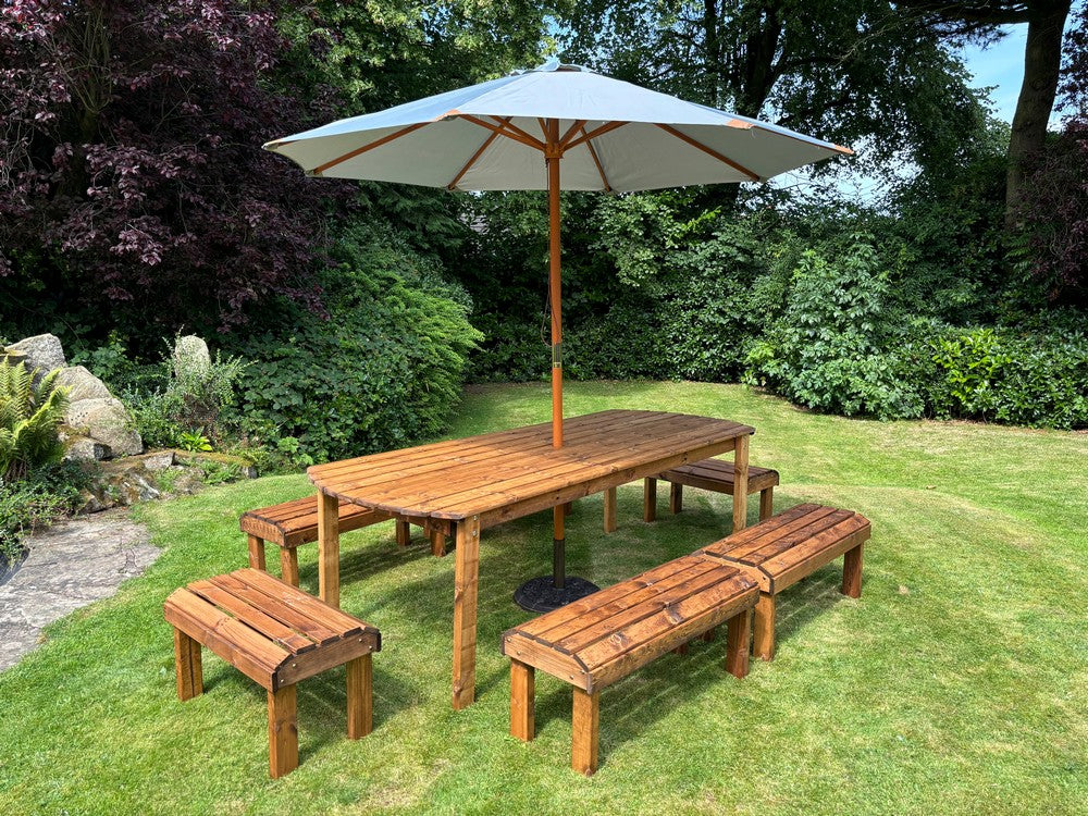 Knights Garden Patio Dining Set by Charles Taylor - 10 Seats