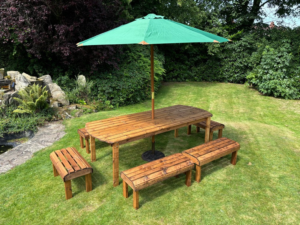 Knights Garden Patio Dining Set by Charles Taylor - 10 Seats