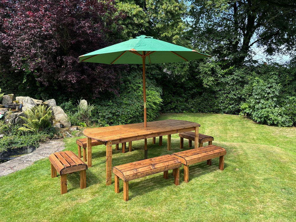 Knights Garden Patio Dining Set by Charles Taylor - 10 Seats