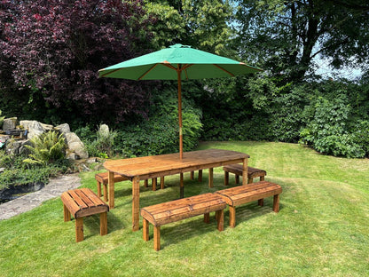 Knights Garden Patio Dining Set by Charles Taylor - 10 Seats