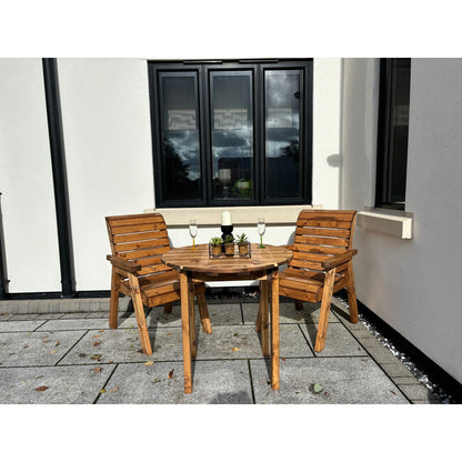 Thatcham Garden Patio Dining Set by Charles Taylor - 2 Seats
