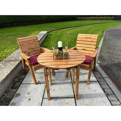 Thatcham Garden Patio Dining Set by Charles Taylor - 2 Seats