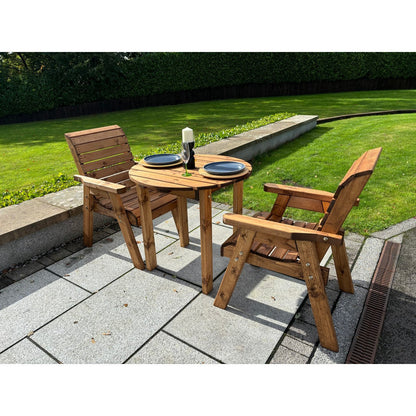 Thatcham Garden Patio Dining Set by Charles Taylor - 2 Seats
