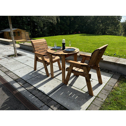 Thatcham Garden Patio Dining Set by Charles Taylor - 2 Seats