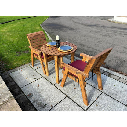 Thatcham Garden Patio Dining Set by Charles Taylor - 2 Seats