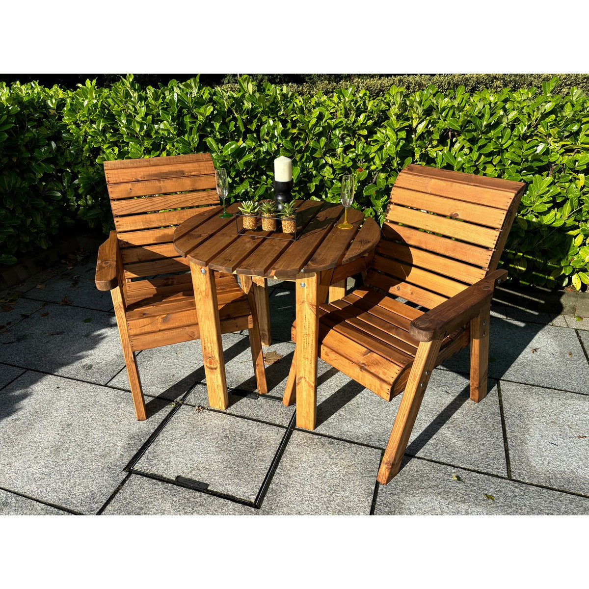 Thatcham Garden Patio Dining Set by Charles Taylor - 2 Seats