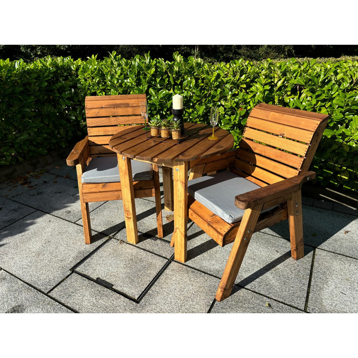 Thatcham Garden Patio Dining Set by Charles Taylor - 2 Seats