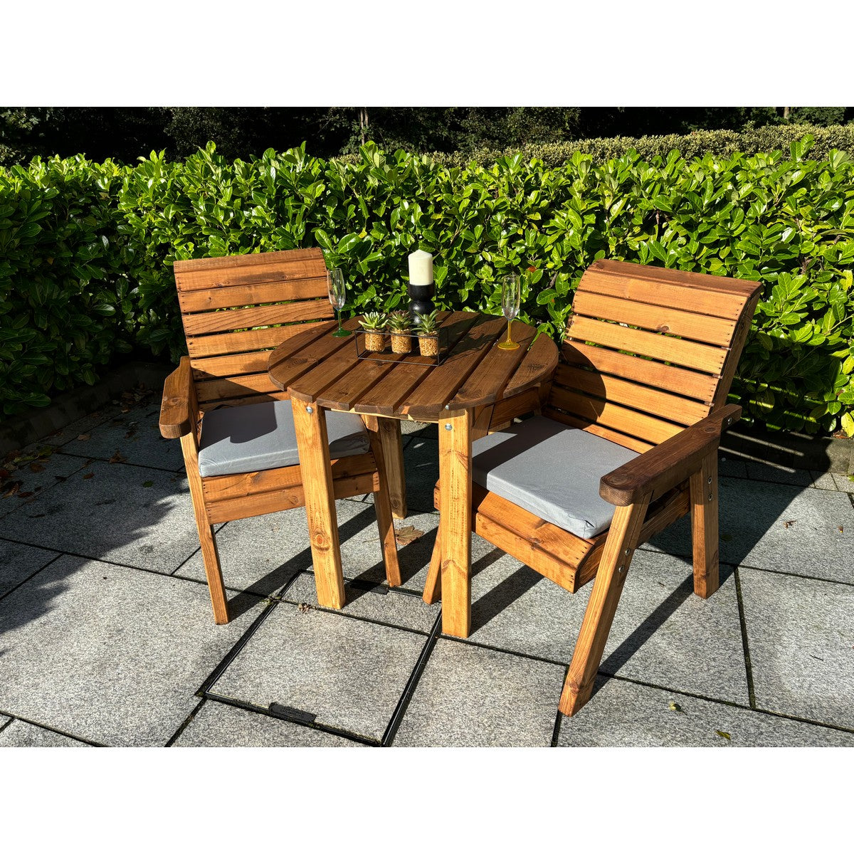 Thatcham Garden Patio Dining Set by Charles Taylor - 2 Seats