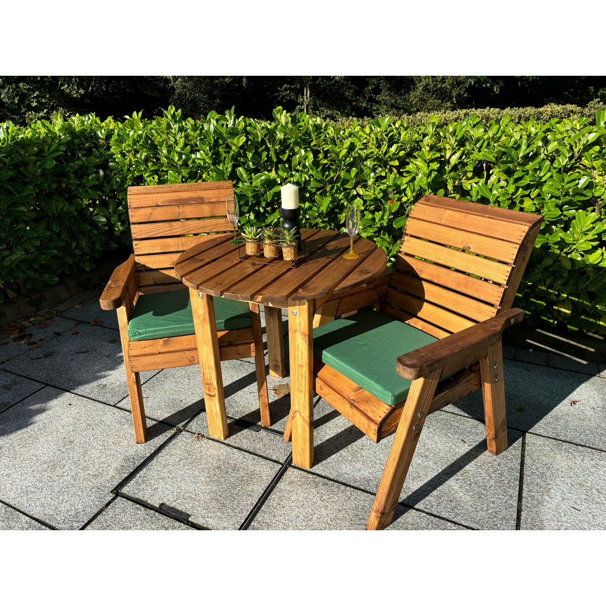 Thatcham Garden Patio Dining Set by Charles Taylor - 2 Seats