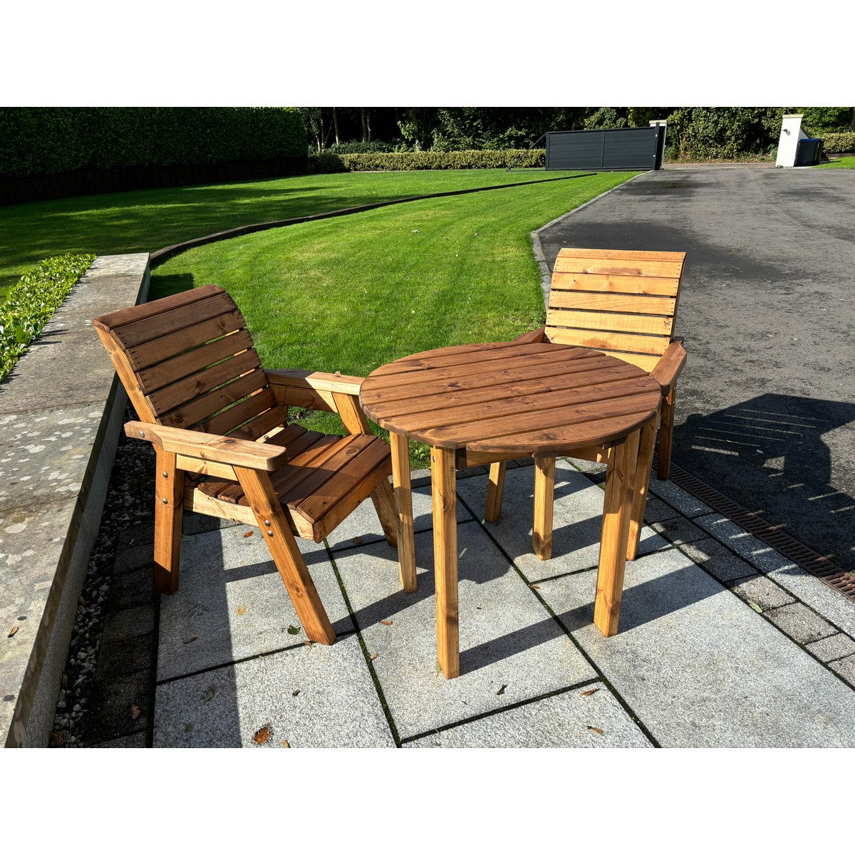 Thatcham Garden Patio Dining Set by Charles Taylor - 2 Seats