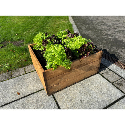 Country Square Garden Planter by Charles Taylor