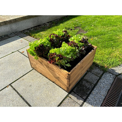 Country Square Garden Planter by Charles Taylor