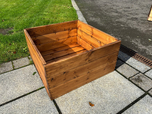 Country Square Garden Planter by Charles Taylor