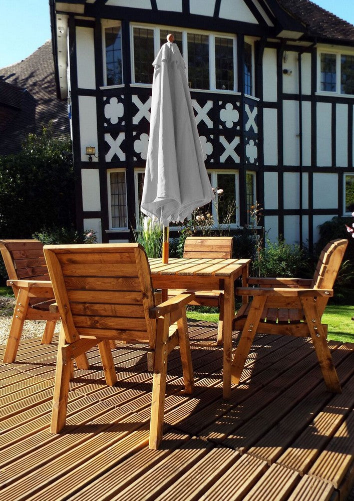 Scandinavian Redwood Garden Parasol by Charles Taylor