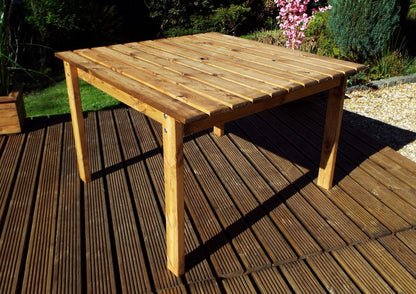 Scandinavian Redwood Garden Rectangular Table by Charles Taylor
