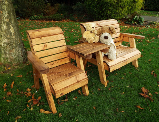 Little Fellas Garden Kid's Furniture by Charles Taylor - 3 Seats