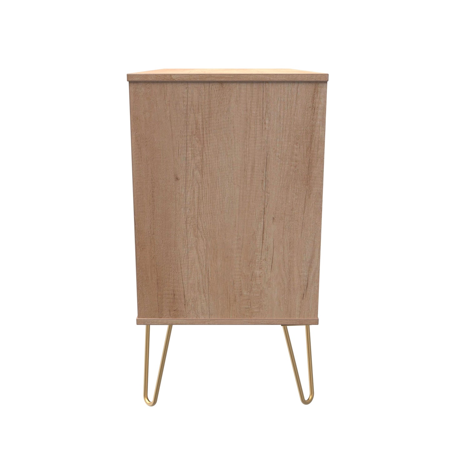 Hong Kong B Chest of Drawers Oak 3 Drawers 77cm