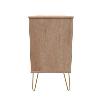 Hong Kong B Chest of Drawers Oak 3 Drawers 77cm